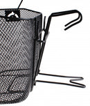 fietsmand voor 23 liter staal met beugels zwart