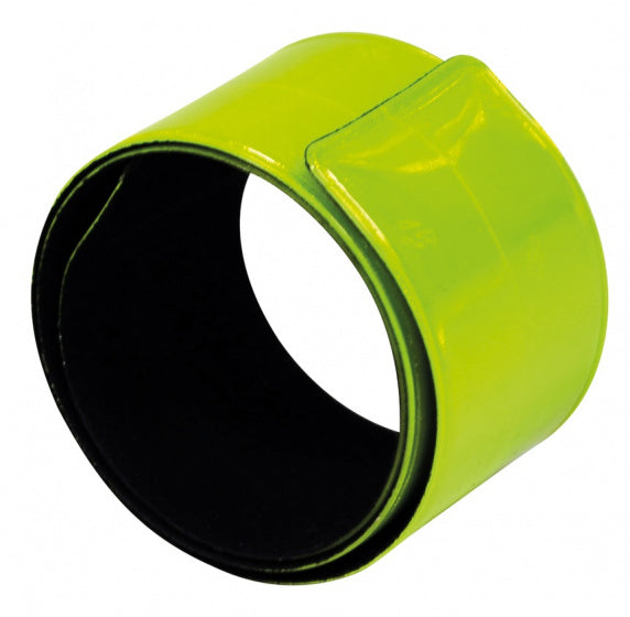 reflectie-armband geel one-size