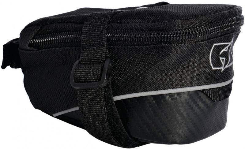zadeltas 10 cm 0,7 liter zwart