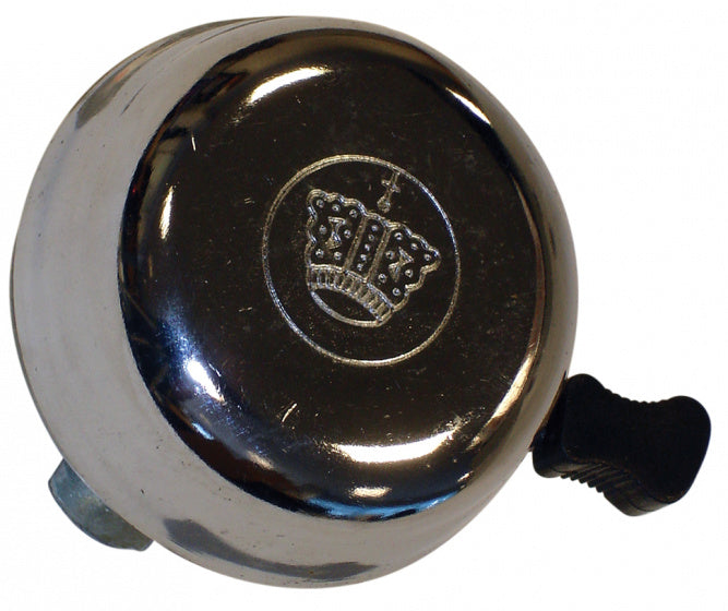 fietsbel kroon 55 mm staal chroom