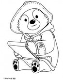 kleurboek junior papier blauw 25-delig