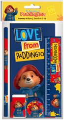 schrijfwarenset Love junior blauw/rood 5-delig