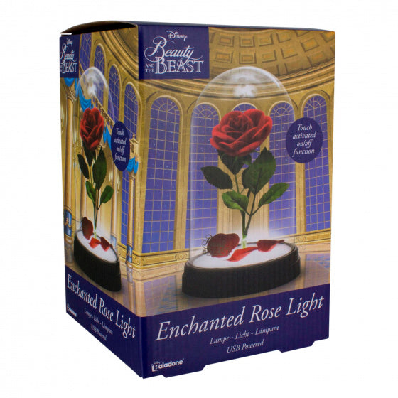lamp Disney Belle en het beest 15 x 15 x 20 cm rood