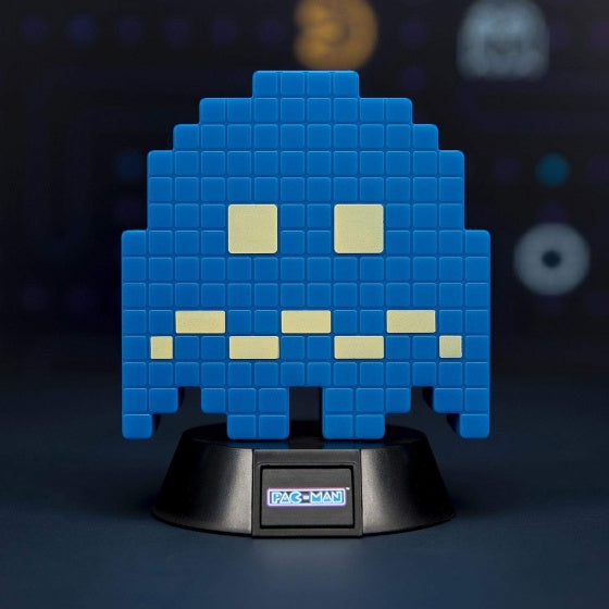 lamp Pac-Man: Turn to Blue Ghost Icon Light 10 cm blauw