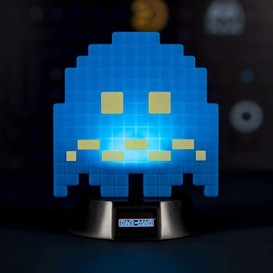 lamp Pac-Man: Turn to Blue Ghost Icon Light 10 cm blauw
