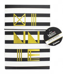 notitieboek Minnie Mouse 21 cm zwart/wit