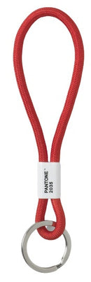 sleutelhanger 18 cm nylon rood