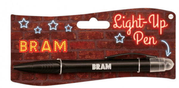 balpen Light-Up Bram junior zwart