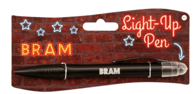 balpen Light-Up Bram junior zwart