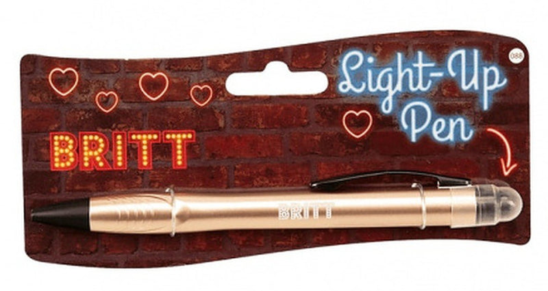 balpen Light-Up Britt junior goud