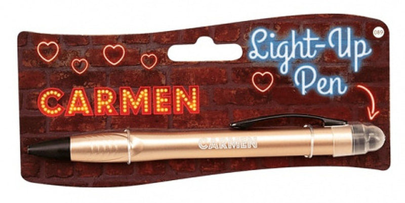balpen Light-Up Carmen junior goud