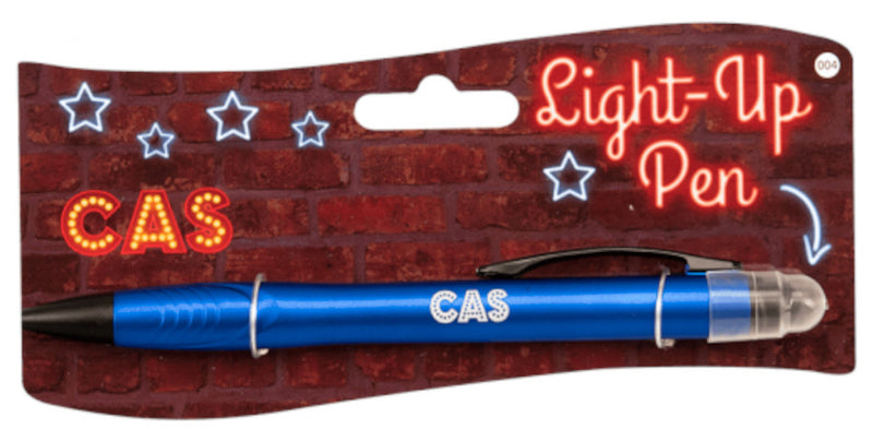 balpen Light-Up Cas junior donkerblauw