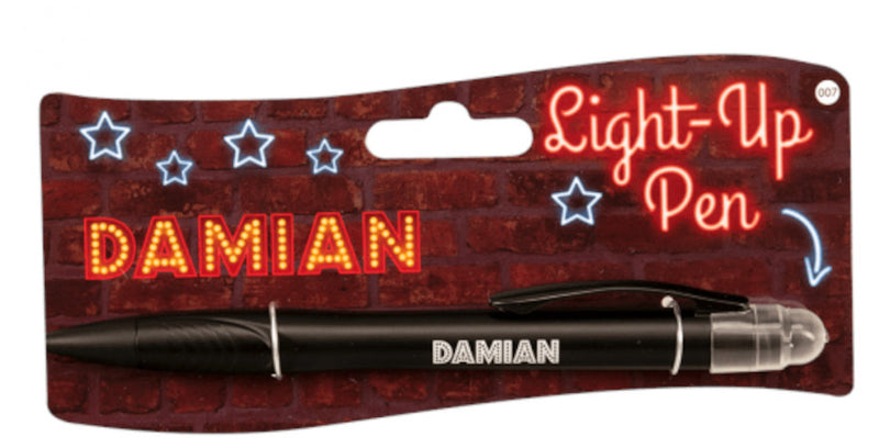 balpen Light-Up Damian junior zwart