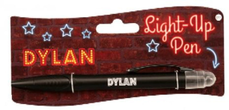 balpen Light-Up Dylan junior zwart