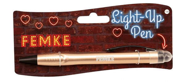balpen Light-Up Femke junior goud