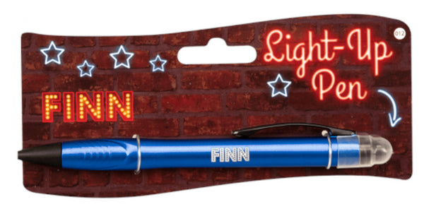balpen Light-Up Finn junior donkerblauw