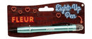 balpen Light-Up Fleur junior groen