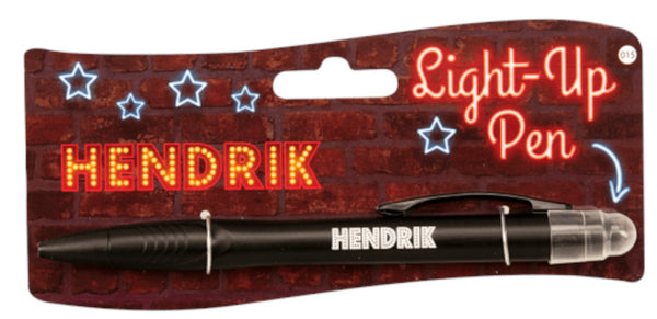balpen Light-Up Hendrik junior zwart