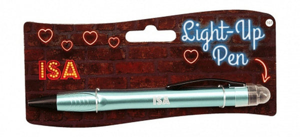 balpen Light-Up Isa junior groen