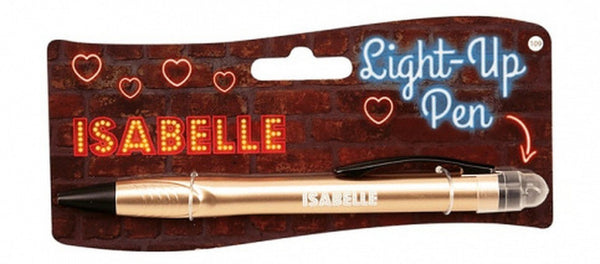 balpen Light-Up Isabelle junior goud