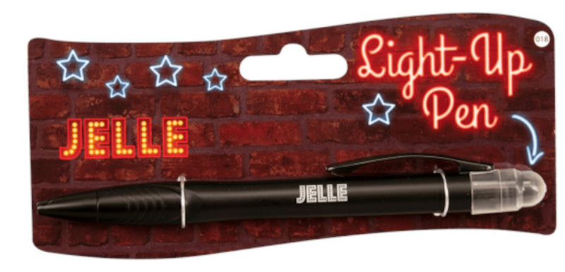 balpen Light-Up Jelle junior zwart