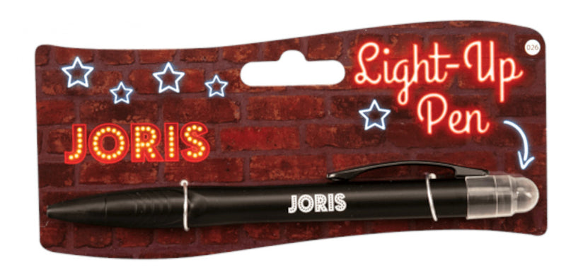 balpen Light-Up Joris junior zwart