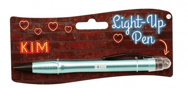 balpen Light-Up Kim junior groen