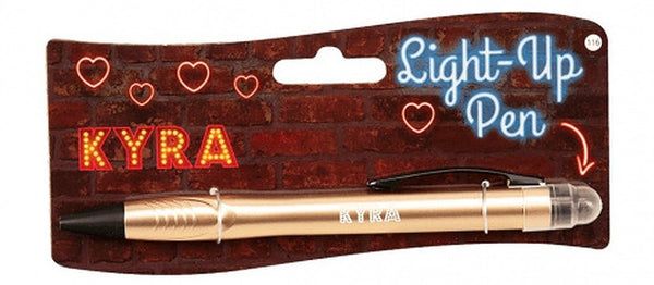 balpen Light-Up Kyra junior goud