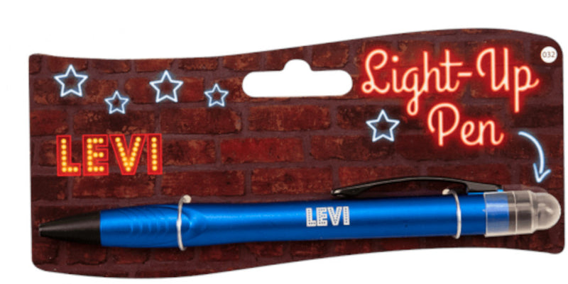 balpen Light-Up Levi junior donkerblauw