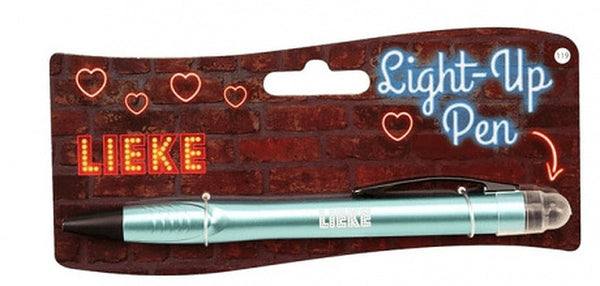 balpen Light-Up Lieke junior groen