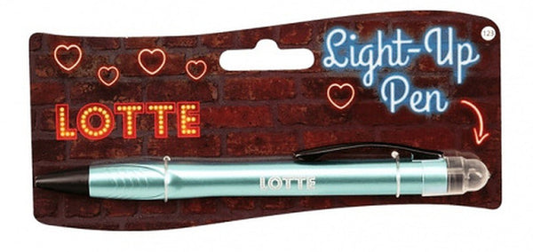 balpen Light-Up Lotte junior groen