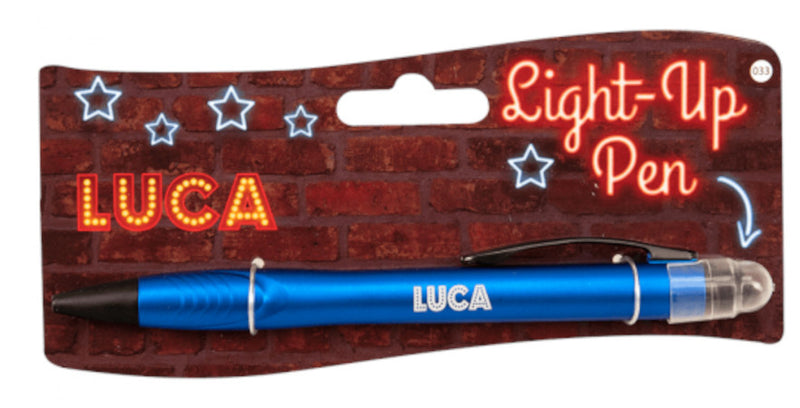 balpen Light-Up Luca junior donkerblauw