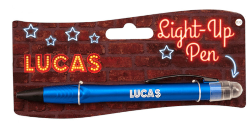 balpen Light-Up Lucas junior donkerblauw
