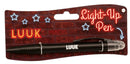 balpen Light-Up Luuk junior zwart