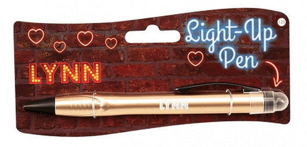balpen Light-Up Lynn junior goud