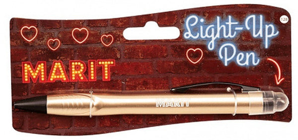 balpen Light-Up Marit junior goud