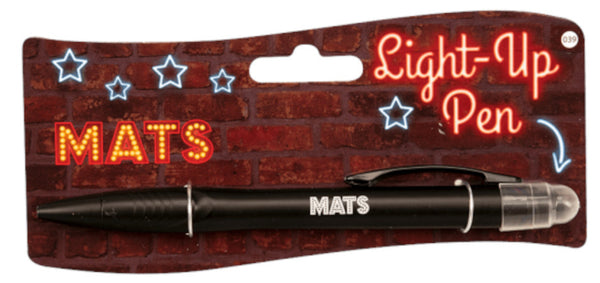 balpen Light-Up Mats junior zwart