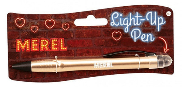 balpen Light-Up Merel junior goud