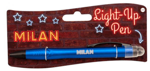 balpen Light-Up Milan junior donkerblauw
