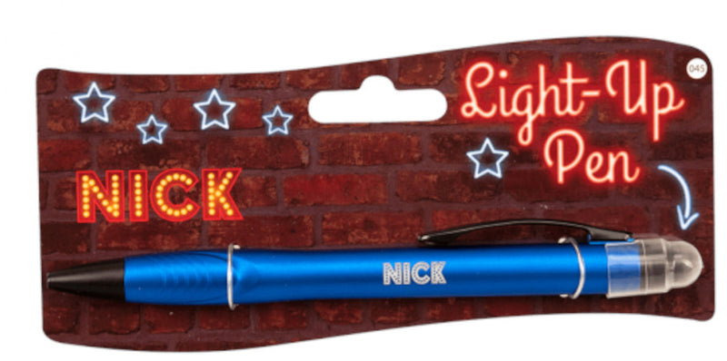 balpen Light-Up Nick junior donkerblauw