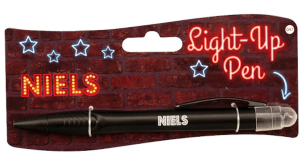 balpen Light-Up Niels junior zwart