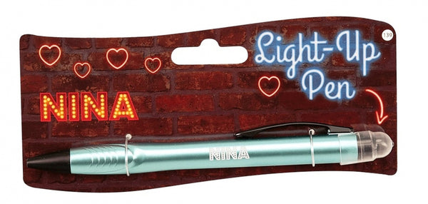 balpen Light-Up Nina junior groen