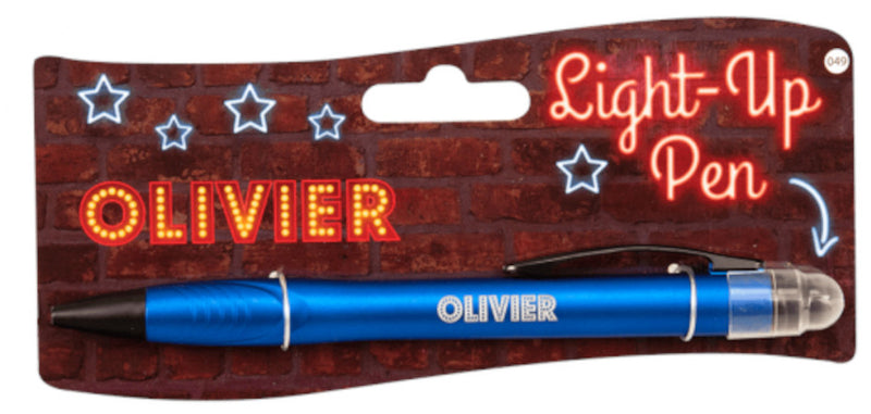 balpen Light-Up Olivier junior donkerblauw