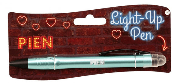 balpen Light-Up Pien junior groen