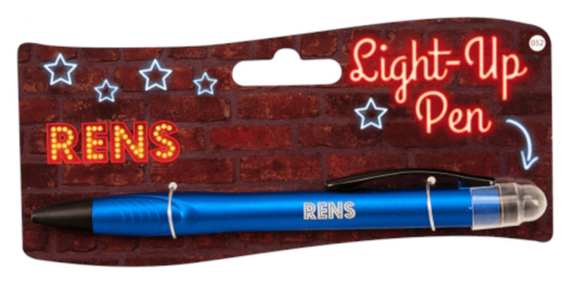 balpen Light-Up Rens junior donkerblauw