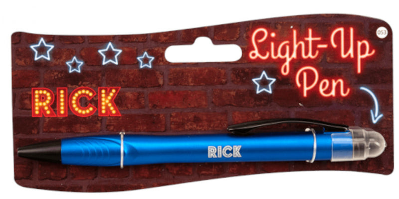 balpen Light-Up Rick junior donkerblauw