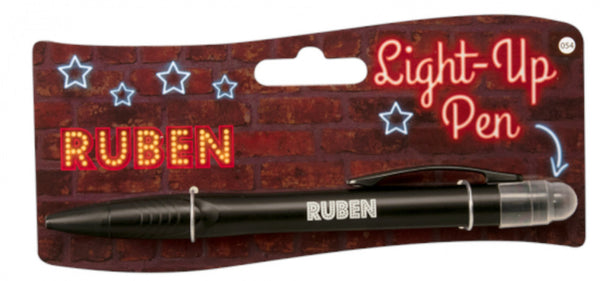 balpen Light-Up Ruben junior zwart