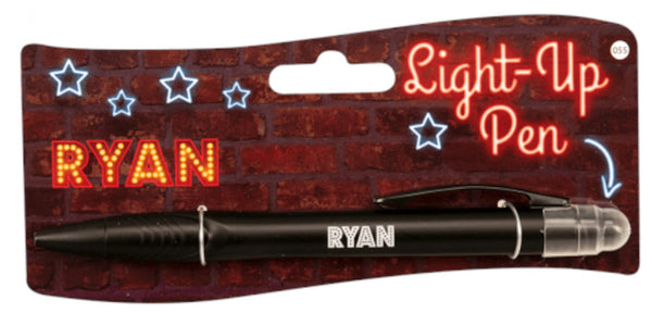 balpen Light-Up Ryan junior zwart