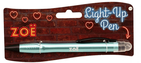 balpen Light-Up Zoë junior groen