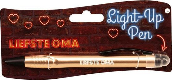 balpen Light-Up Liefste oma junior goud